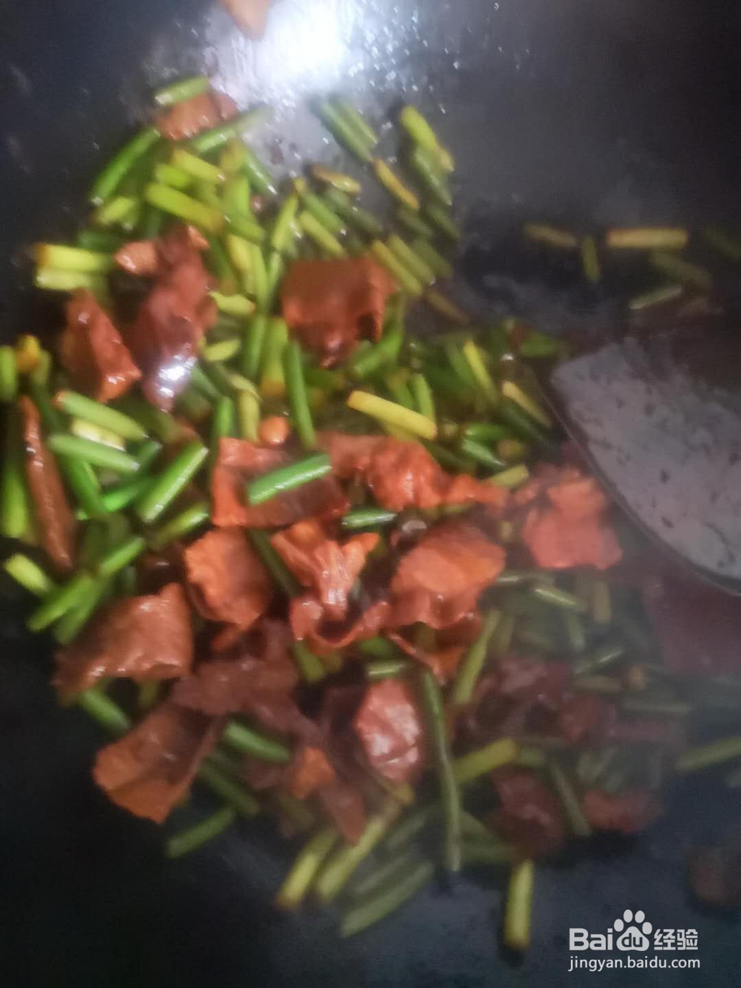 蒜苔炒肉怎么做