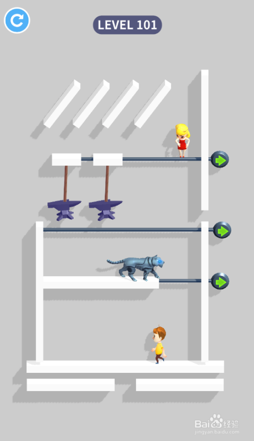 怎样通关Pin Rescue的Level 101