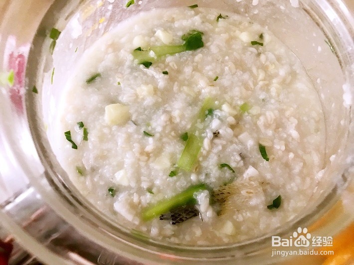 鱼泥豆腐青菜粥怎么做