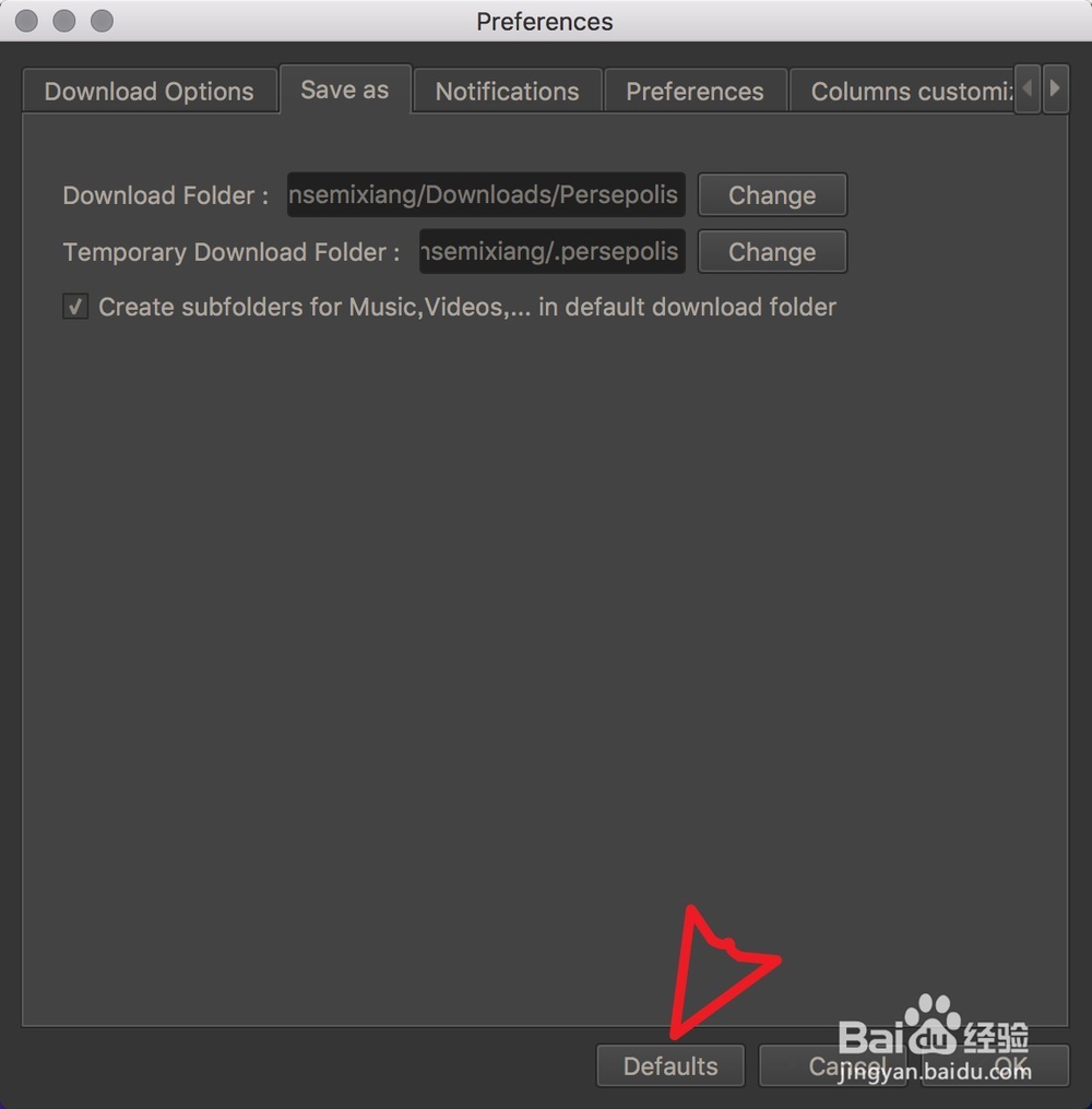 Persepolis Download Manager怎么修改下载路径