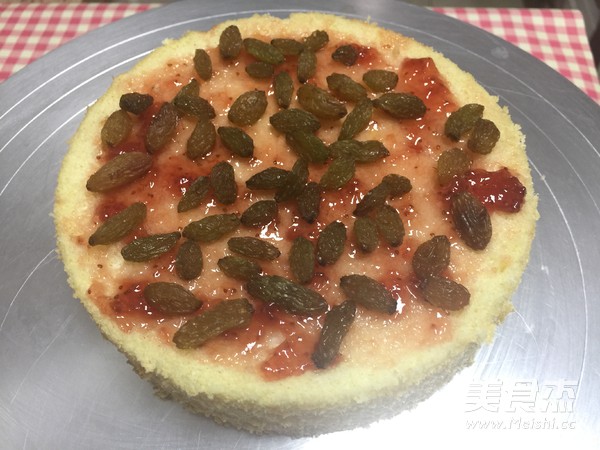 玫瑰花心形蛋糕