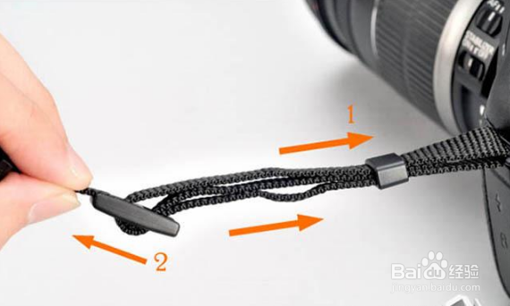 相机带子怎么绑