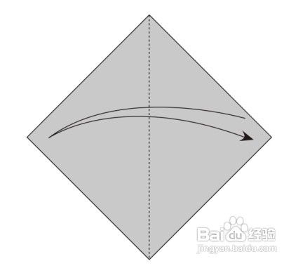 简单折纸:茄子的折法