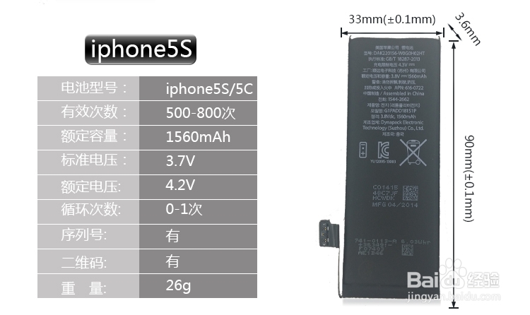 IPHONE 苹果手机电池