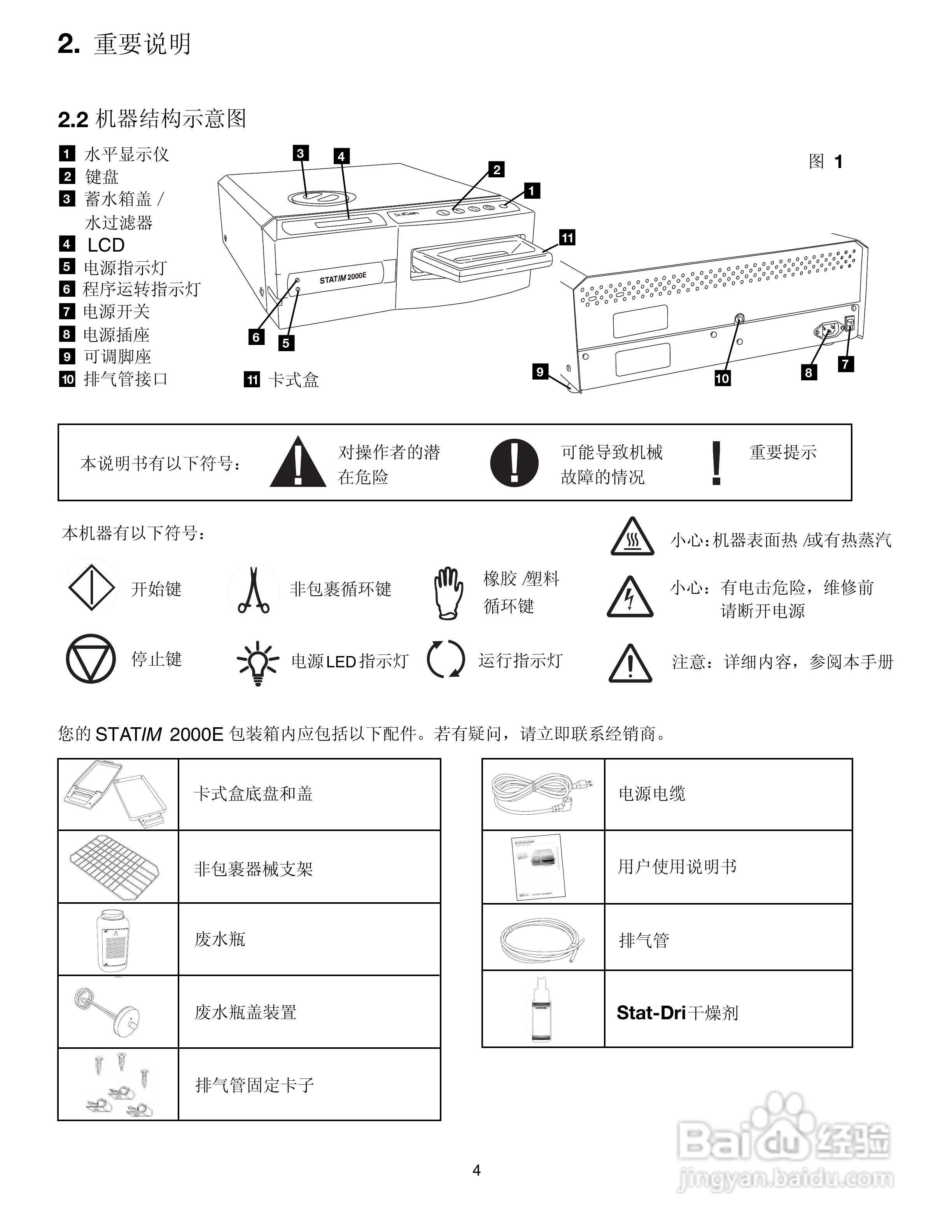 2000E卡式灭菌器型使用说明书:[1]