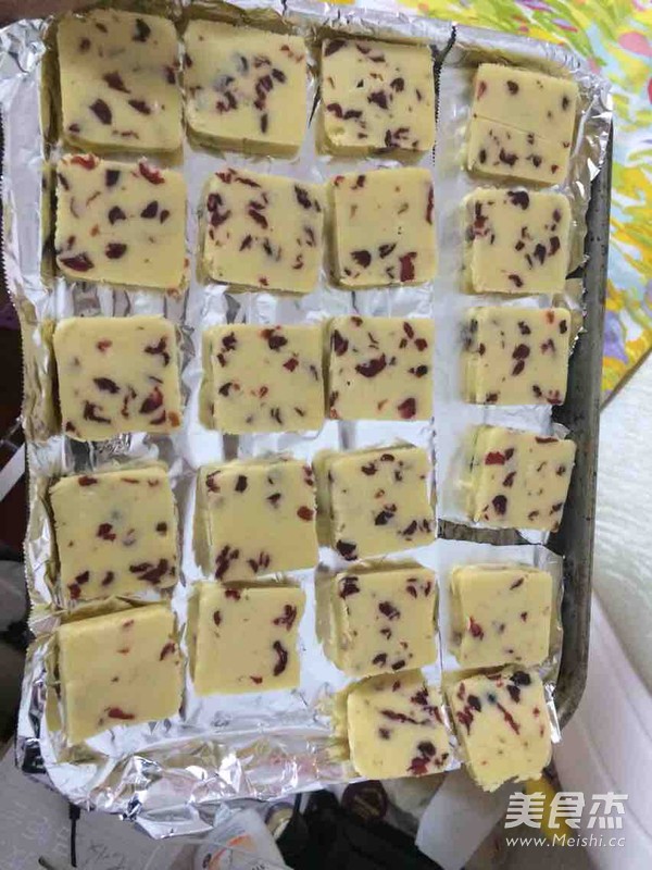 蔓越莓饼干的做法