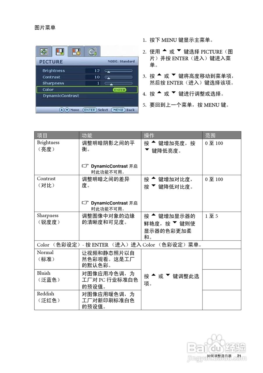 明基X900W液晶彩显使用说明书:[3]