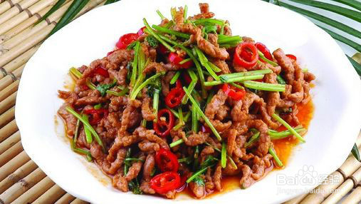 牛肉小炒的制作方法