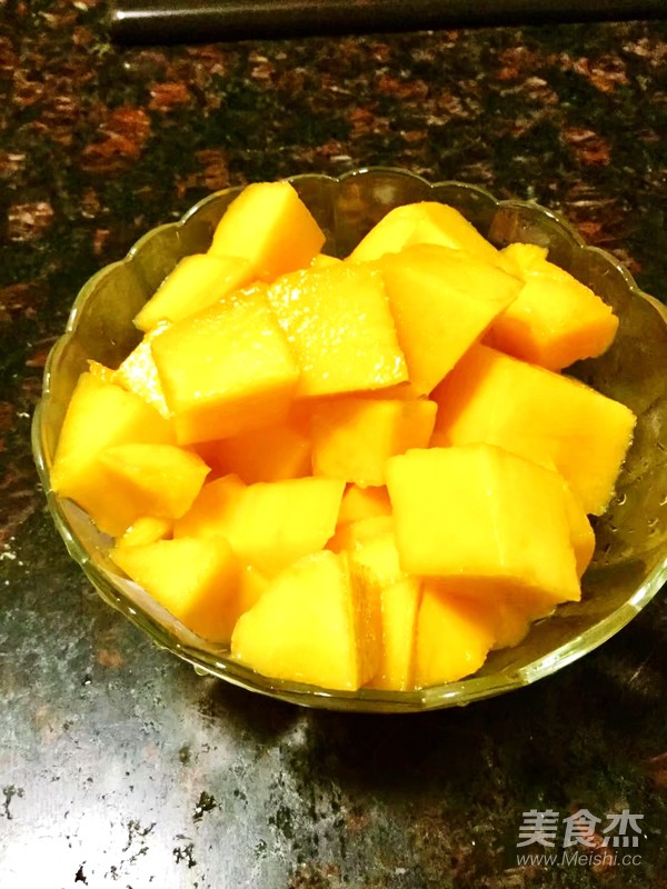 芒果奶昔的做法