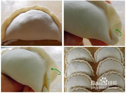 怎么包水饺最新包饺子方法!