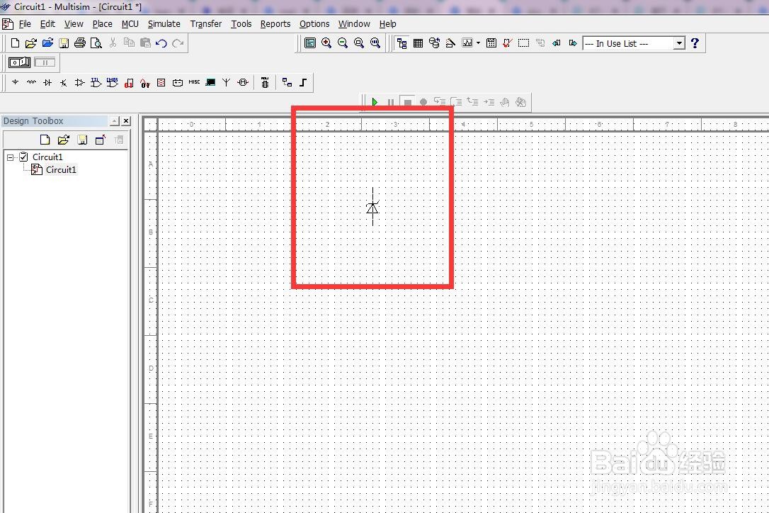 如何使用Multisim绘制1N5998B二极管？