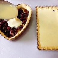 酥脆软糯香甜的蜜红豆乳酪派