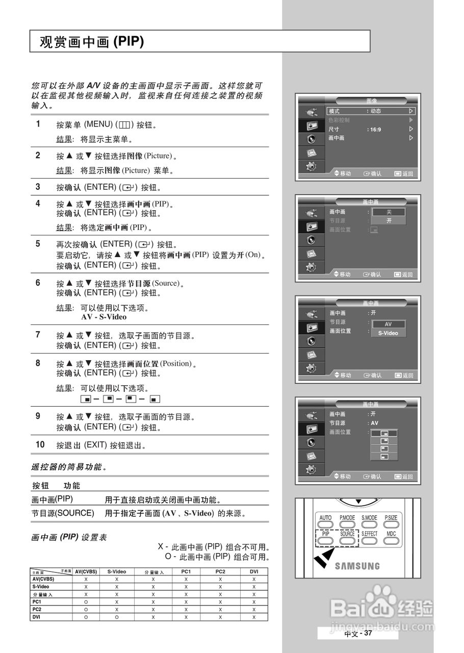 三星PPM63M6H液晶显示器使用说明书:[4]