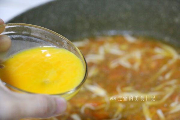 杏鲍菇番茄蛋羹