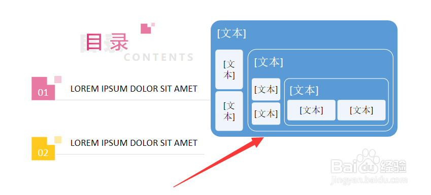 PPT怎么插入嵌套目标图?