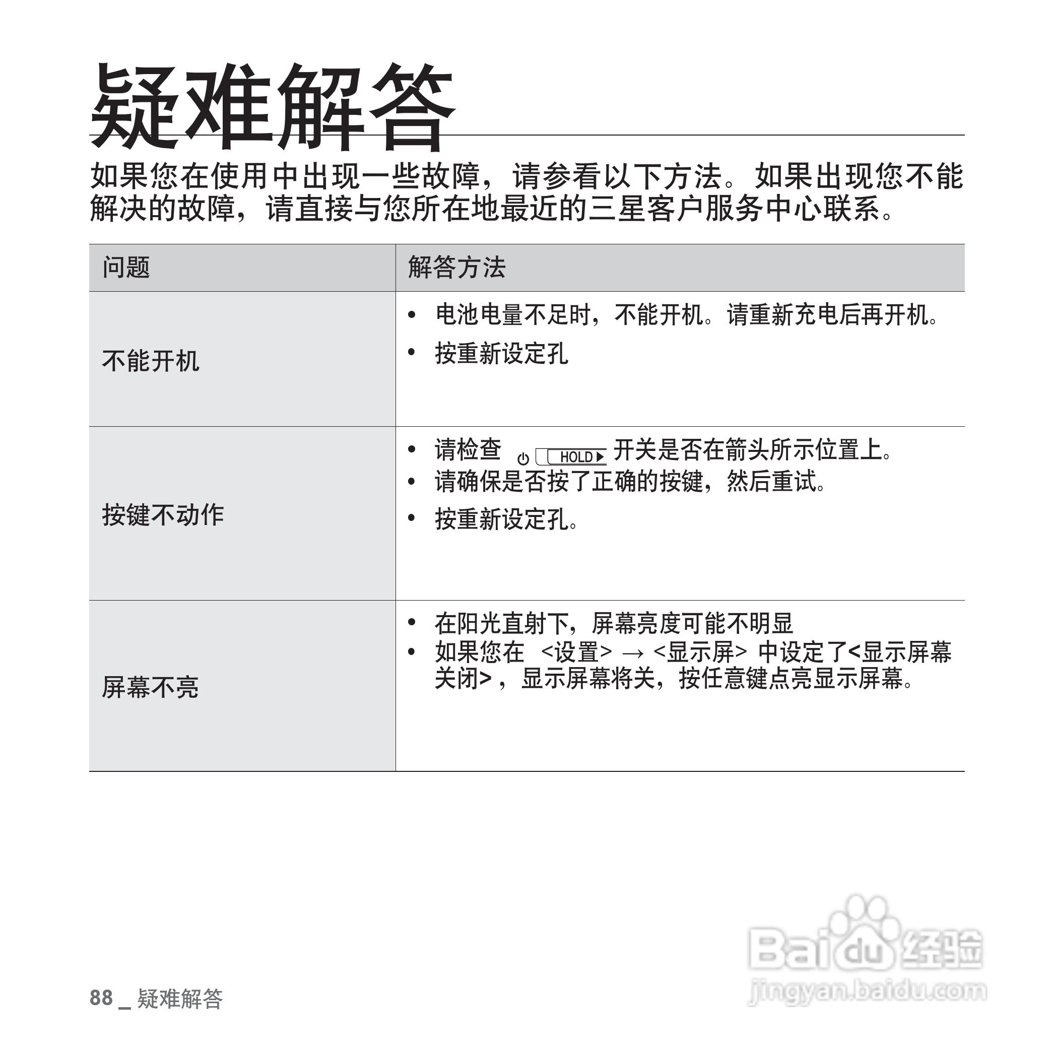 三星YP-S3QW MP4播放器使用说明书:[9]