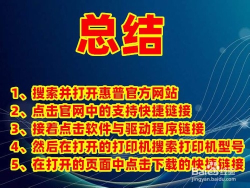 惠普打印机驱动下载