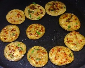 肉沫茄子饼——超网红