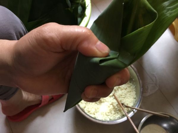 双豆粽和蜜枣粽和碱水粽