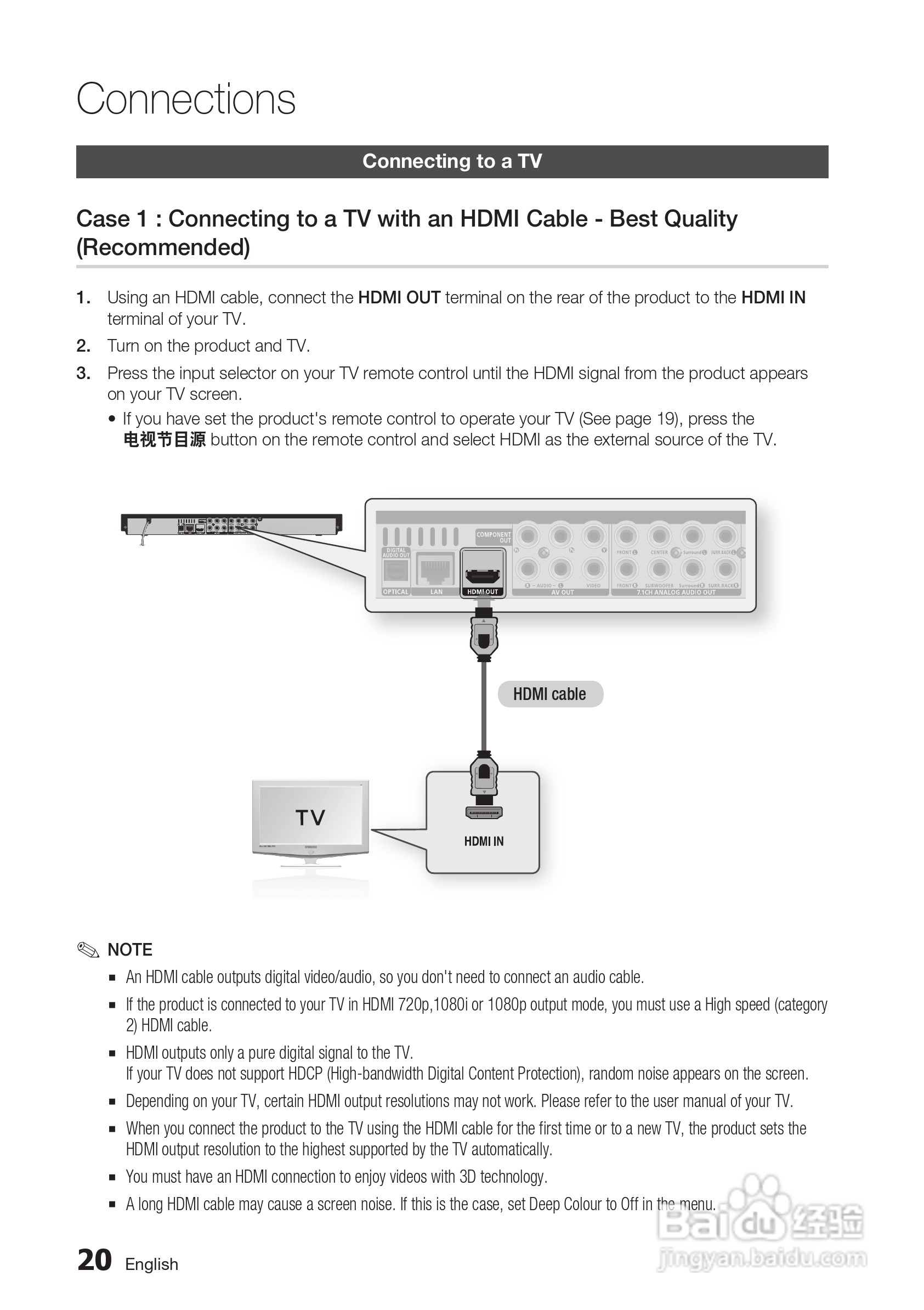 三星BD-C6900高清光碟播放机使用说明书:[2]