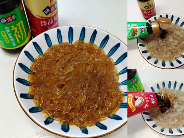 青菜鸡蛋炒粉条