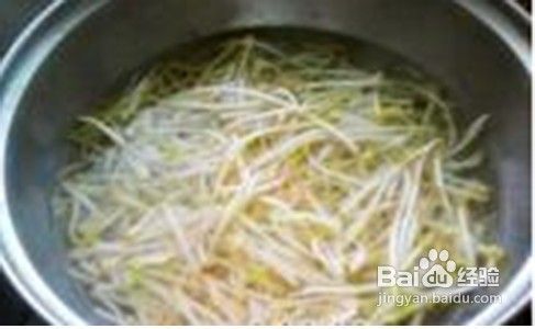 健脾养肝凉拌绿豆芽制作方法