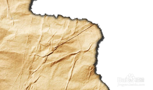 如何用ps制作纸张被火烧过的痕迹