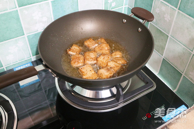 香煎黑椒龙利鱼