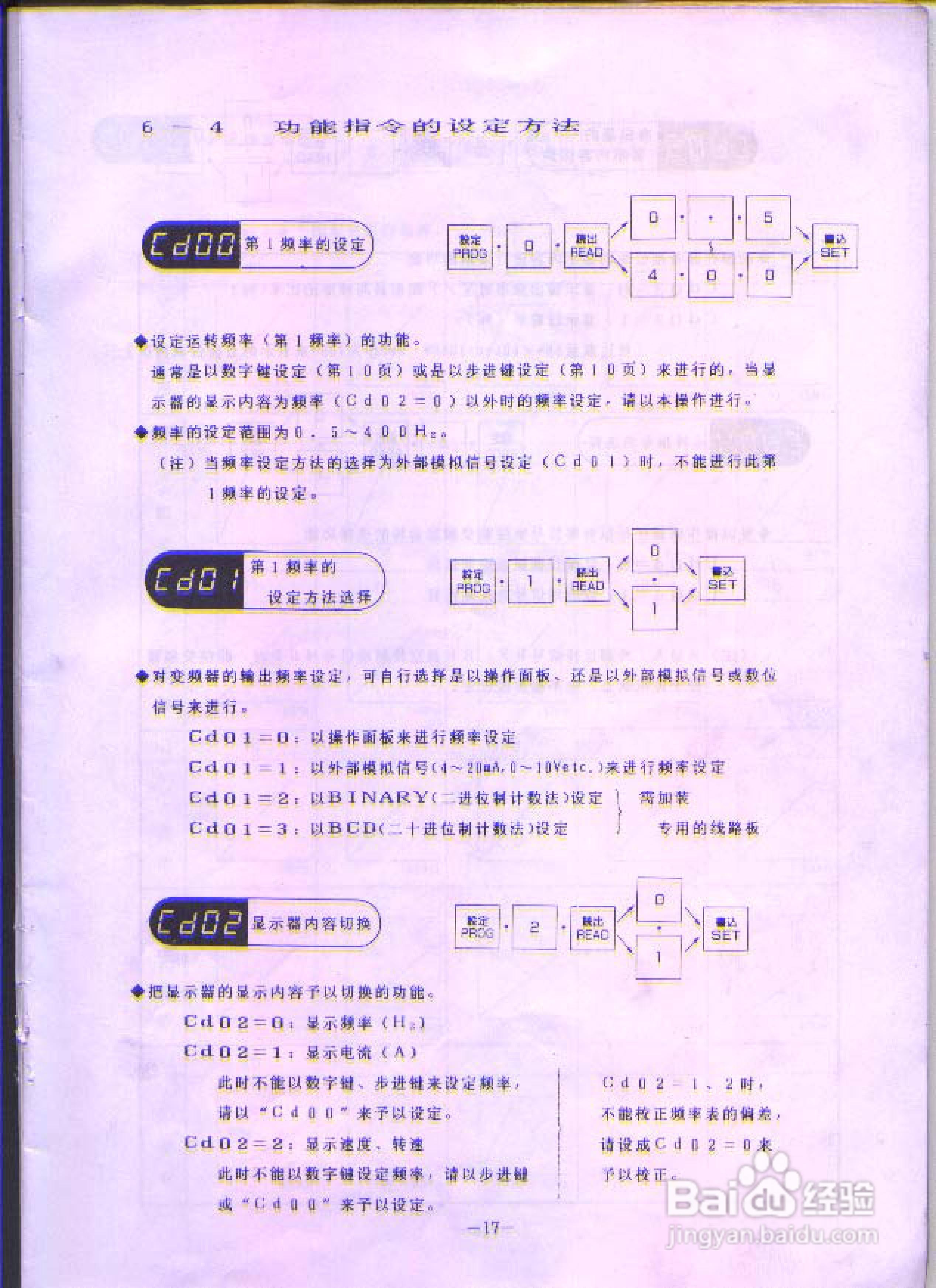 三肯(SANKEN)MF-1.5K变频器说明书:[2]