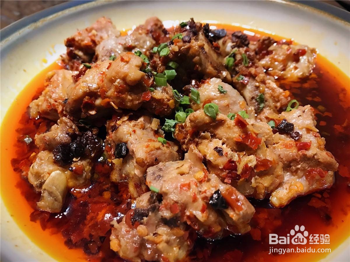 梅干菜蒸小排骨