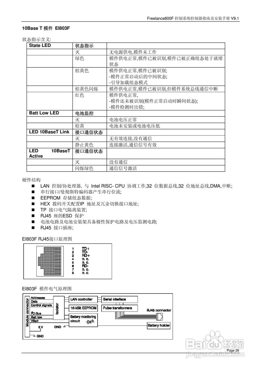 ABB Freelance800F 控制系统控制器指南及安装手册 V9.:[3]