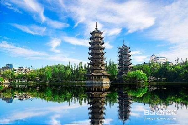 广西美得像画的旅游胜地