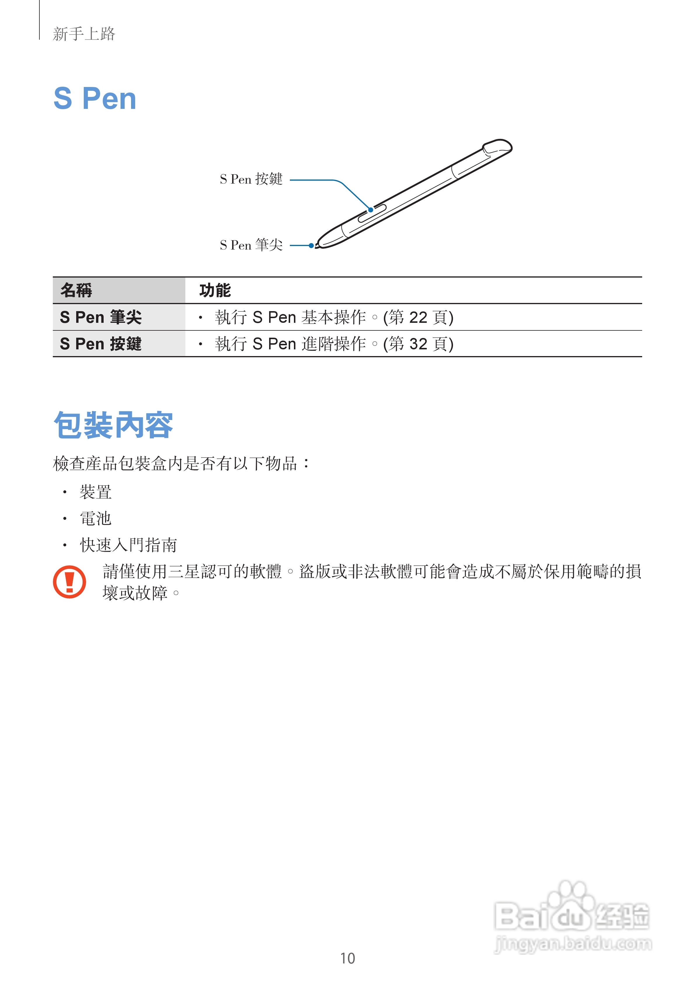 三星GT-N7105手机说明书:[1]
