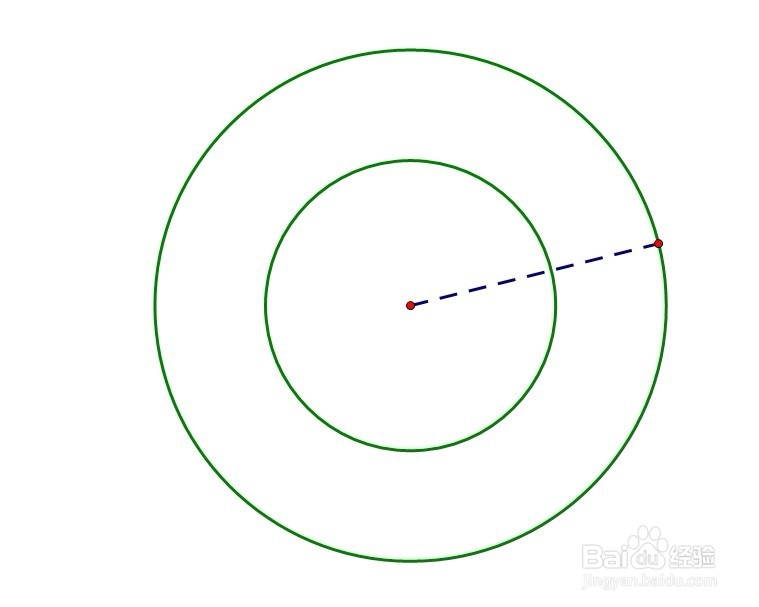 怎么在几何画板中过圆外一点作已知圆的切线