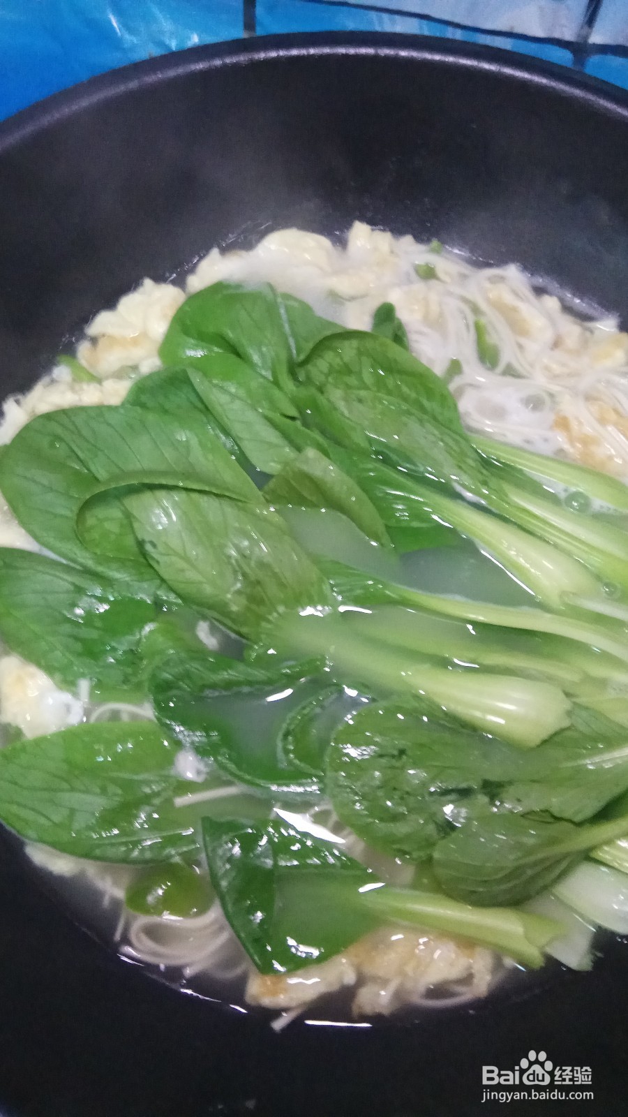 青椒鸡蛋汤面的美味做法