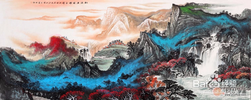 办公室装饰画精选,是时候选择山水画了!