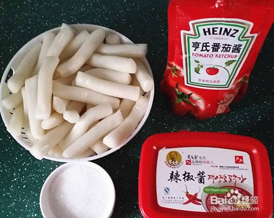 秘制韩式炒辣年糕的做法