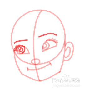 简笔画 - 冰雪奇缘安娜公主