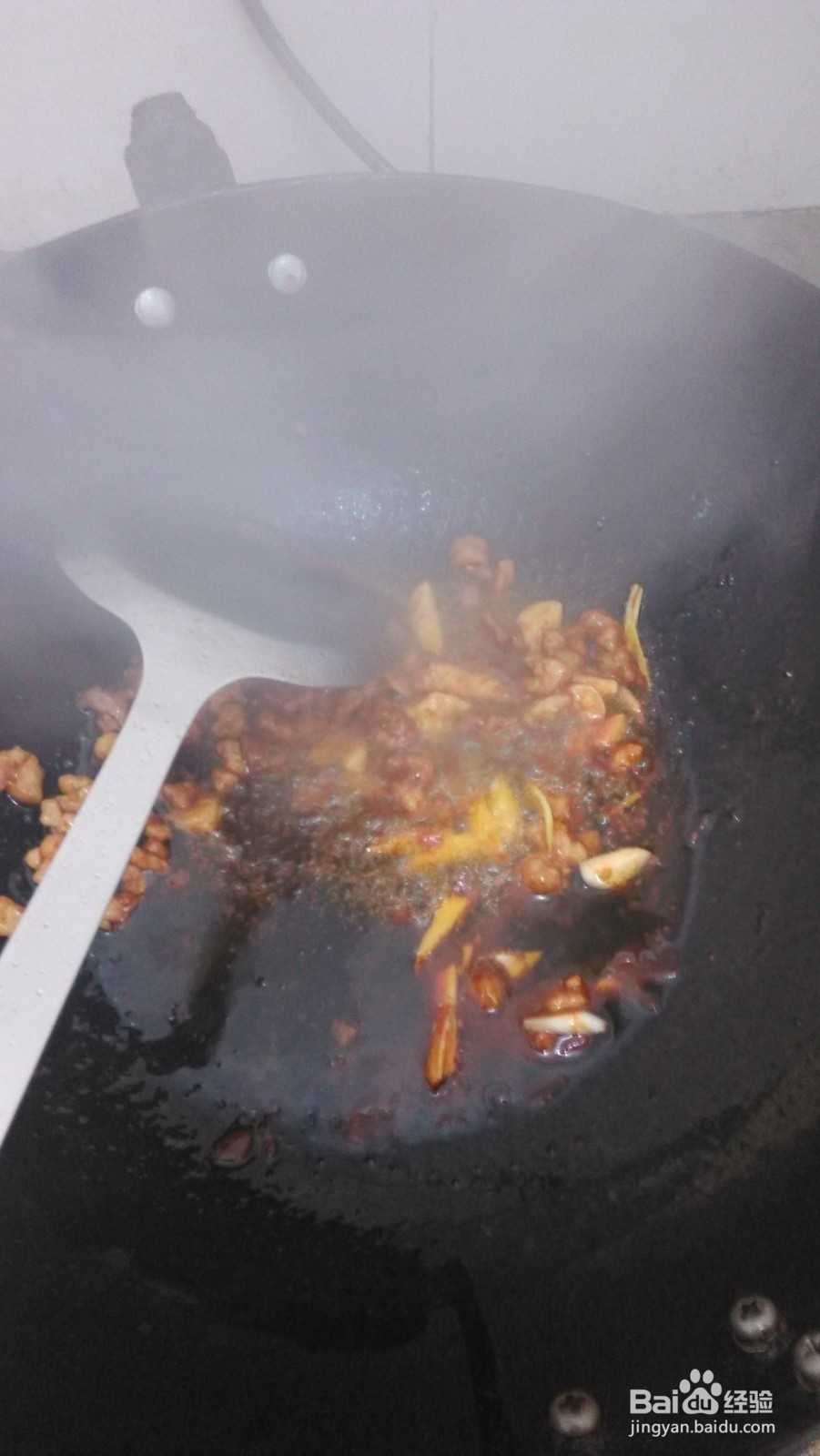 茄味菜花的炒法