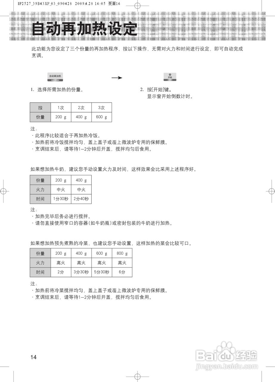 松下NN-GT568M微波炉使用说明书:[2]