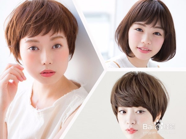 短发这样扎才美呢，推荐时尚短发发型