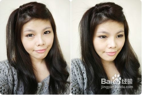 如何把刘海梳上去