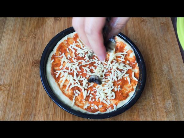 麻辣小龙虾披萨