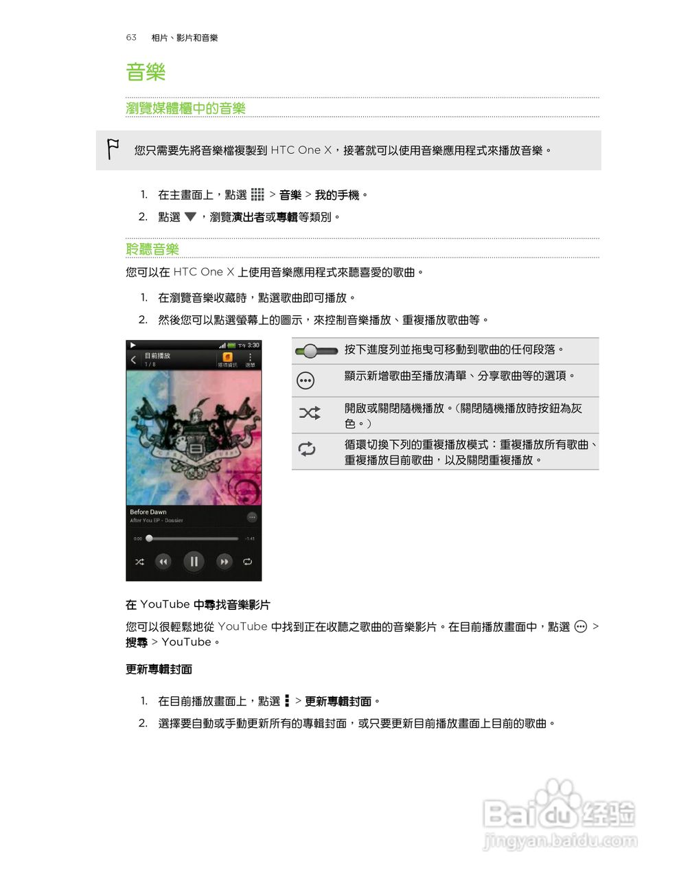 HTC One X S720e手机说明书:[7]