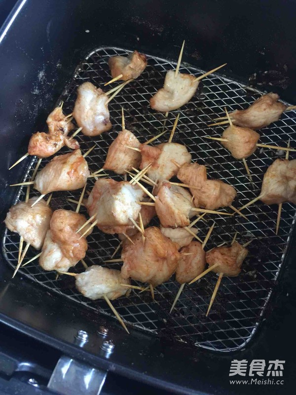 新奥尔良味牙签肉