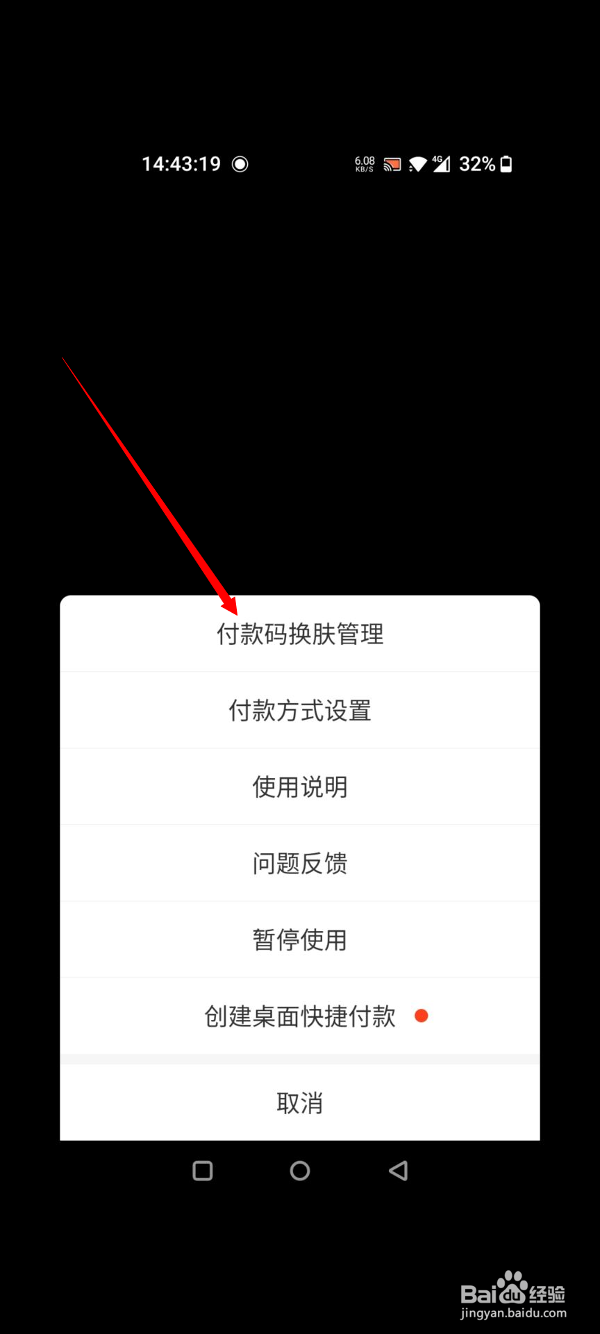 支付宝皮肤设置在哪里