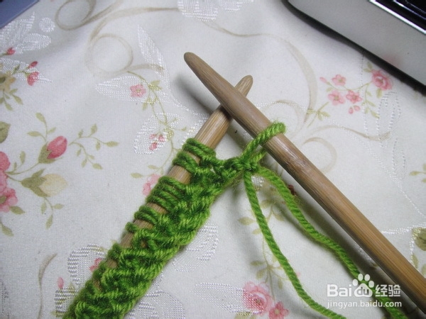 围巾织法——太阳花详细图解