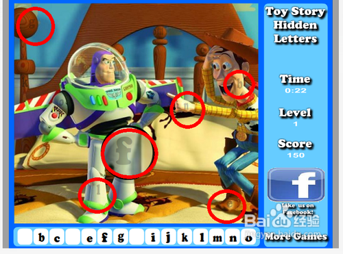 怎样玩《胡迪找字母》小游戏