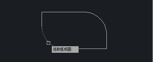 CAD如何进行圆角的标注