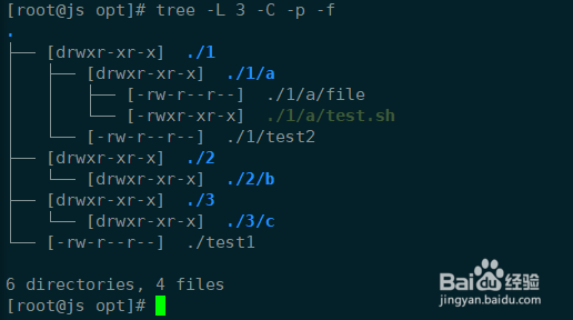 linux查看目录树形结构tree命令相关